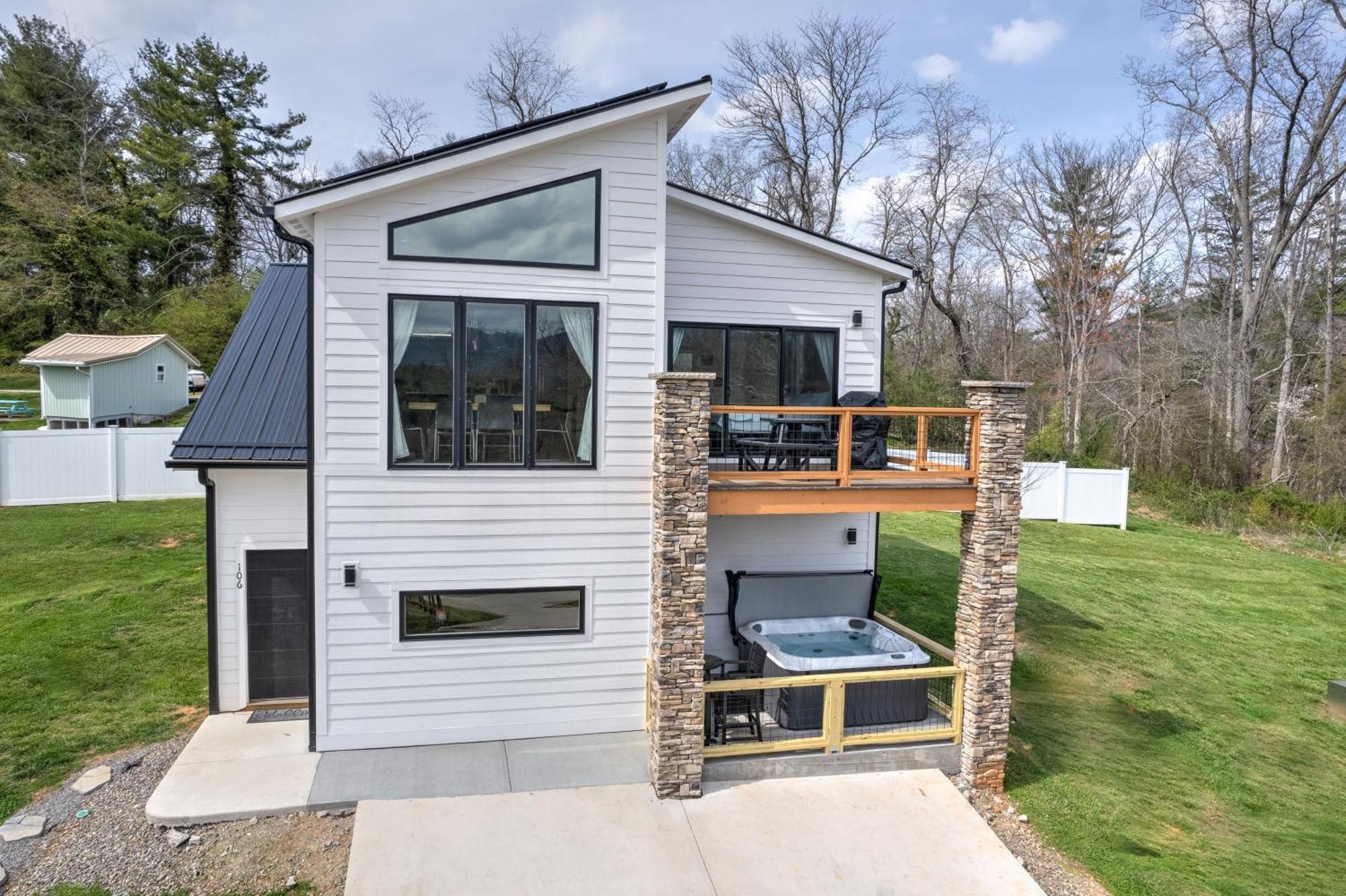 Vila Mon Tresor, Modern Mountain Views With Deck Weaverville Exteriér fotografie