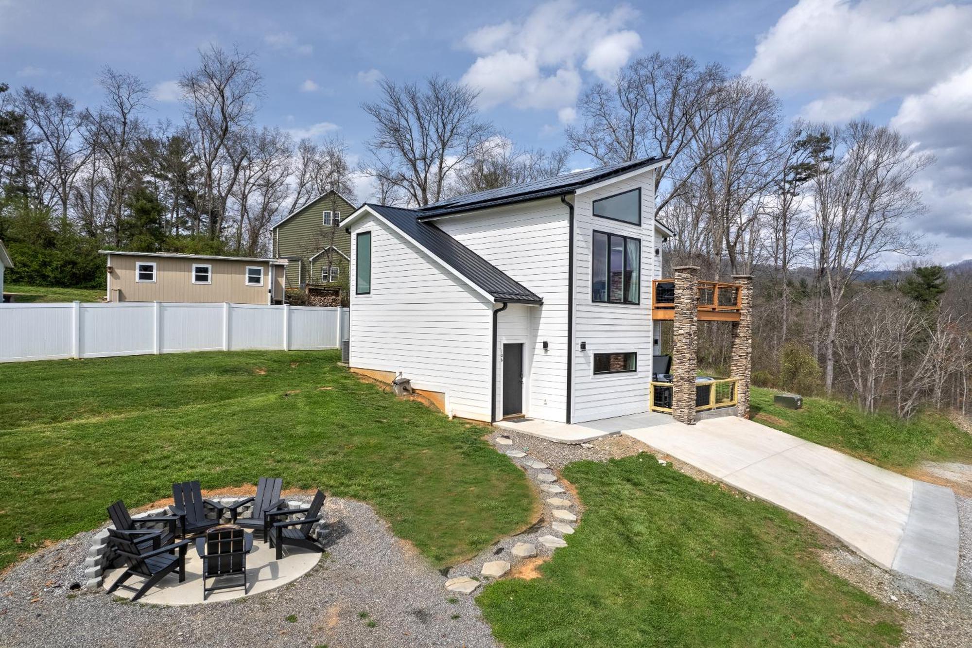 Vila Mon Tresor, Modern Mountain Views With Deck Weaverville Exteriér fotografie